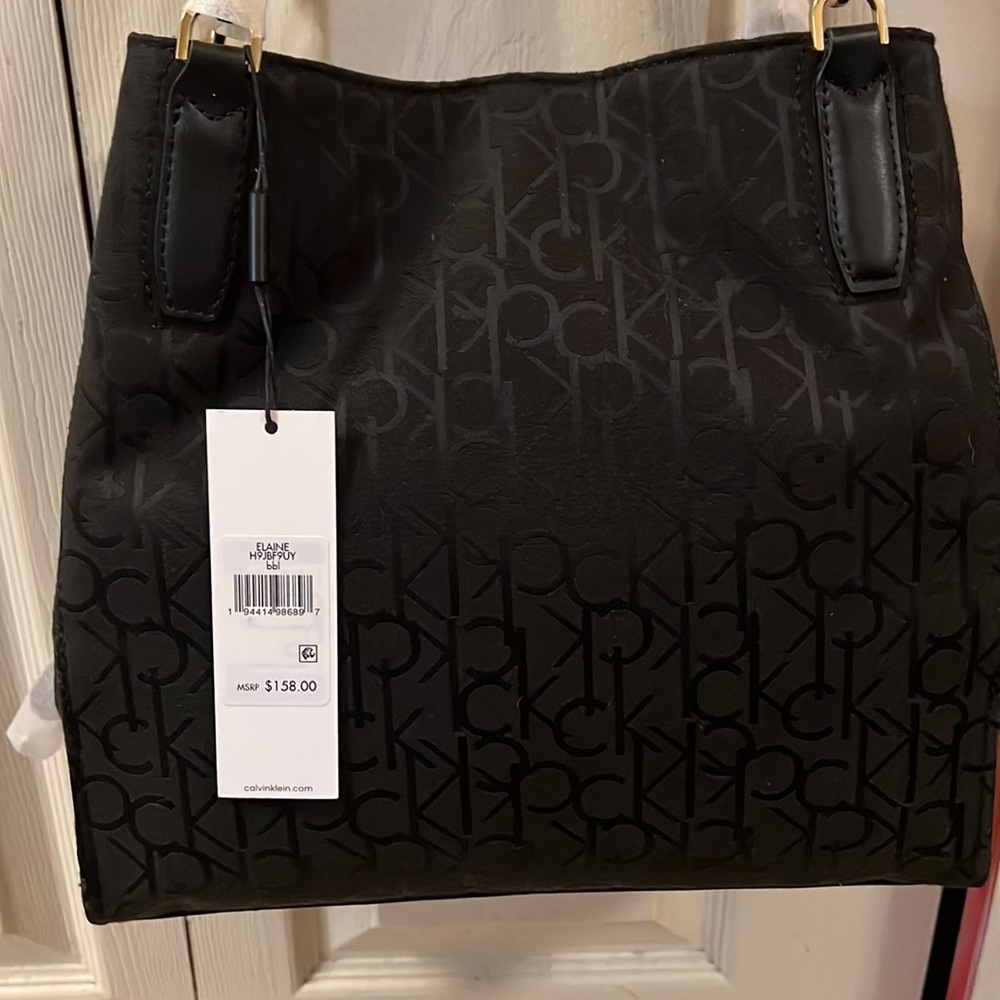 Calvin Klein black logo tote - Picture 9 of 11